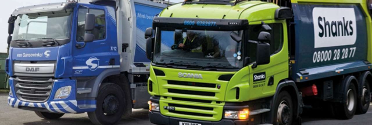 Renewi werd opgericht na de fusie van Shanks Group