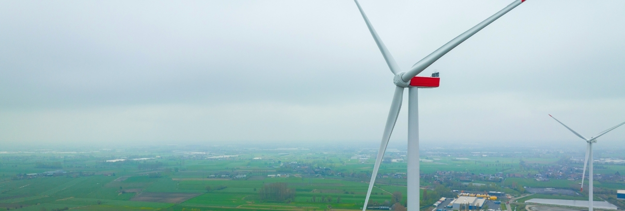 Opening sorteerlijn en windturbine Renewi in Gent