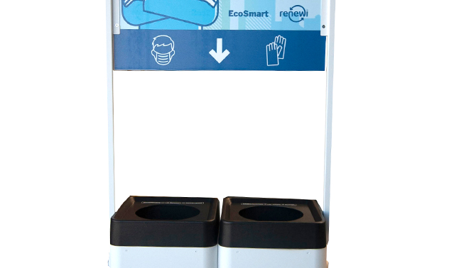 Narabar beroerte Huisdieren Handcleaning Qubic afvalbak: modulair afvalinzamelmiddel | Renewi